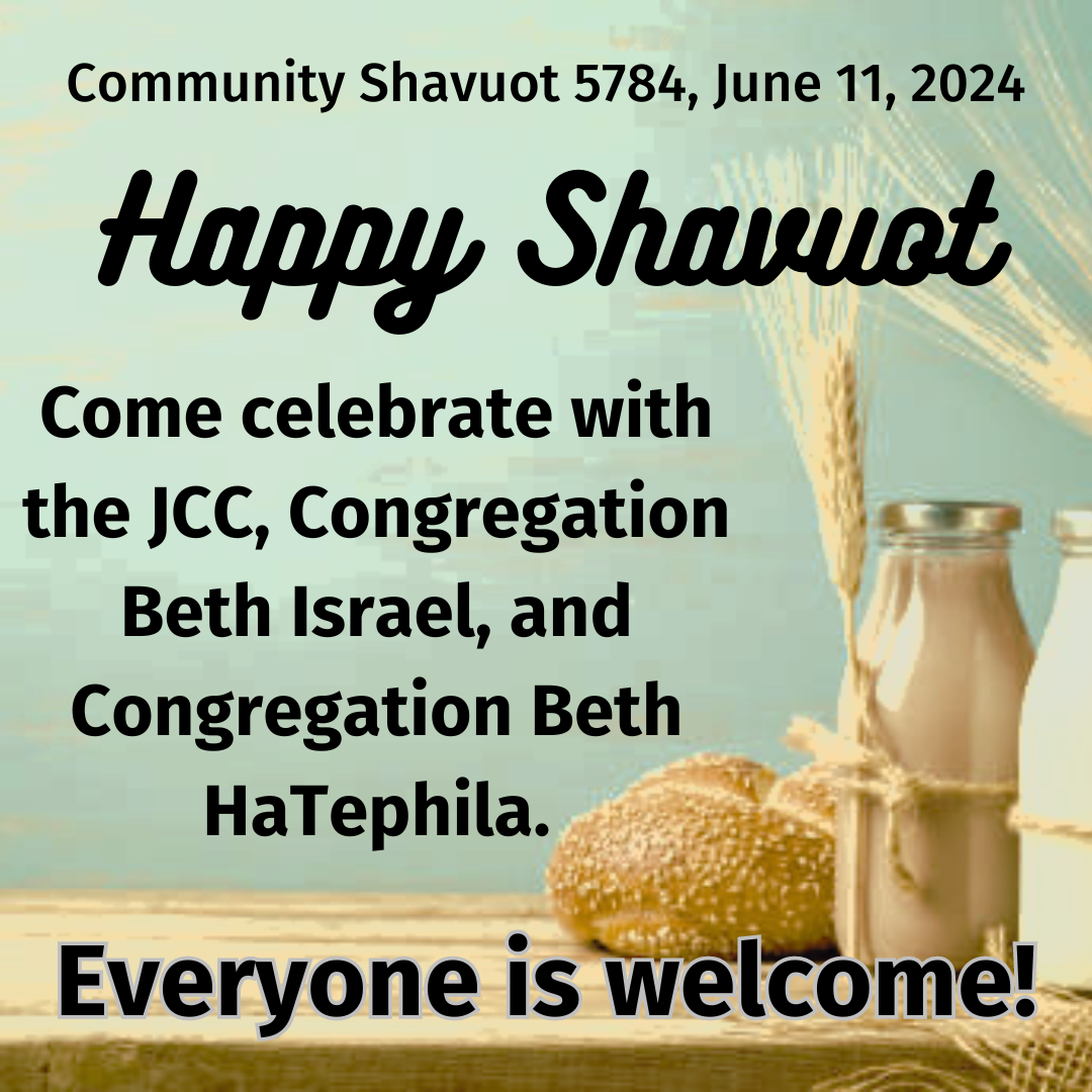 Shavuot 2024 Asheville JCC